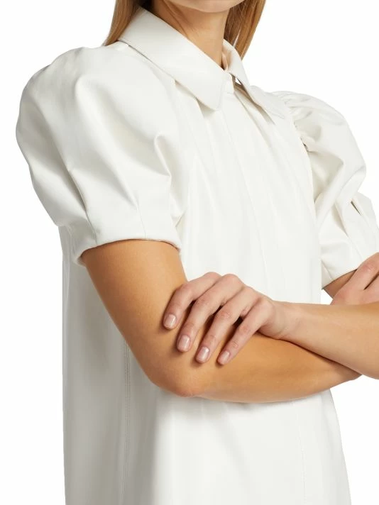 Alice + Olivia Gem Faux Leather Minidress 8 Alice + Olivia Gem Faux Leather Minidress - Image 6