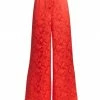 Alice + Olivia Willis Satin Wide-Leg Pants