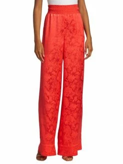 Alice + Olivia Willis Satin Wide-Leg Pants -Alice + Olivia Sales unnamed file 378