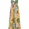 Alice + Olivia Karolina Paneled Linen-Blend Maxi Dress -Alice + Olivia Sales unnamed file 405