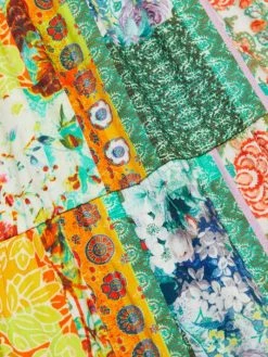 Alice + Olivia Karolina Paneled Linen-Blend Maxi Dress 15 Alice + Olivia Karolina Paneled Linen-Blend Maxi Dress -Alice + Olivia Sales unnamed file 411