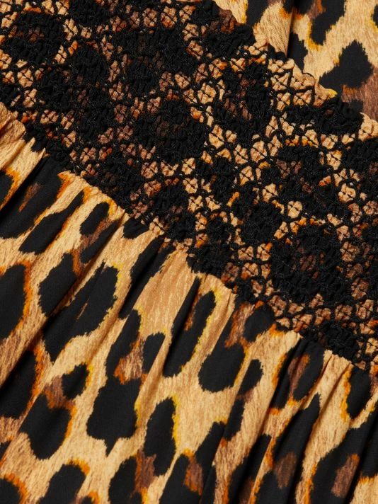 Alice + Olivia Russel Leopard High-Waisted Wide-Leg Pants 9 Alice + Olivia Russel Leopard High-Waisted Wide-Leg Pants - Image 7