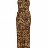 Alice + Olivia Harmony Leopard-Print One-Shoulder Slip Dress -Alice + Olivia Sales unnamed file 443