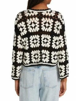 Alice + Olivia Anderson Crochet Cardigan 13 Alice + Olivia Anderson Crochet Cardigan -Alice + Olivia Sales unnamed file 475