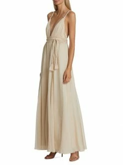 Alice + Olivia Carisa V-Neck Gown 12 Alice + Olivia Carisa V-Neck Gown -Alice + Olivia Sales unnamed file 506