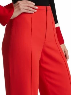 Alice + Olivia Dylan High-Waisted Wide-Leg Pants -Alice + Olivia Sales unnamed file 542