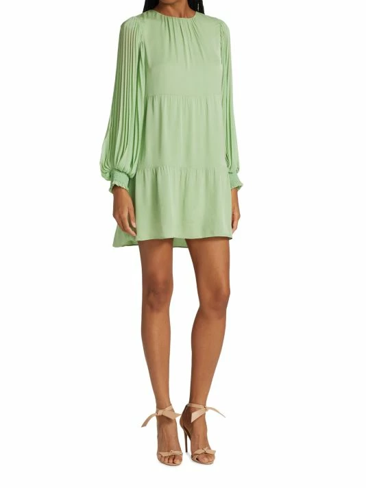 Alice + Olivia Antonette Blouson-Sleeve Minidress 4 Alice + Olivia Antonette Blouson-Sleeve Minidress - Image 2
