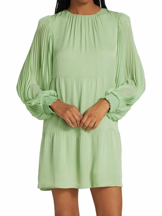 Alice + Olivia Antonette Blouson-Sleeve Minidress 5 Alice + Olivia Antonette Blouson-Sleeve Minidress - Image 3