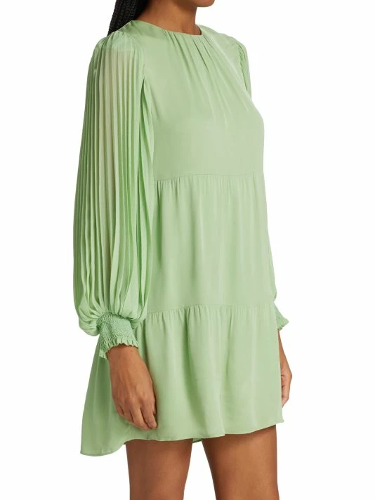 Alice + Olivia Antonette Blouson-Sleeve Minidress 6 Alice + Olivia Antonette Blouson-Sleeve Minidress - Image 4