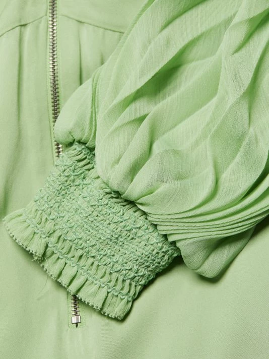 Alice + Olivia Antonette Blouson-Sleeve Minidress 9 Alice + Olivia Antonette Blouson-Sleeve Minidress - Image 7