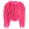 Alice + Olivia Kidman Dyed Ostrich Feather Jacket -Alice + Olivia Sales unnamed file 583