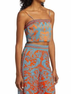 Alice + Olivia Athena Printed Wide-Leg Pants -Alice + Olivia Sales unnamed file 607