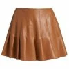 Alice + Olivia Carter Vegan Leather Pleated Miniskirt Black -Alice + Olivia Sales unnamed file 723