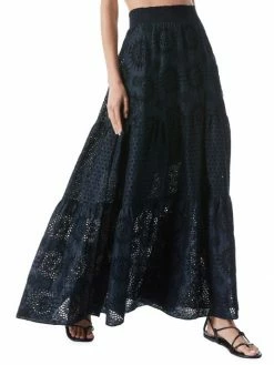 Alice + Olivia Reise Paneled Maxi Skirt -Alice + Olivia Sales unnamed file 755