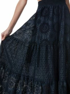Alice + Olivia Reise Paneled Maxi Skirt -Alice + Olivia Sales unnamed file 757