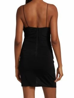 Alice + Olivia Katey Draped Asymmetric Minidress -Alice + Olivia Sales unnamed file 762