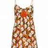 Alice + Olivia Melvina Floral Tie-Front Cut-Out Minidress -Alice + Olivia Sales unnamed file 798