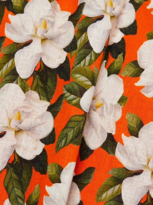 Alice + Olivia Melvina Floral Tie-Front Cut-Out Minidress 9 Alice + Olivia Melvina Floral Tie-Front Cut-Out Minidress - Image 7