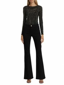 Alice + Olivia Delaina Embellished Top -Alice + Olivia Sales unnamed file 821