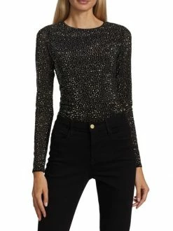 Alice + Olivia Delaina Embellished Top -Alice + Olivia Sales unnamed file 822