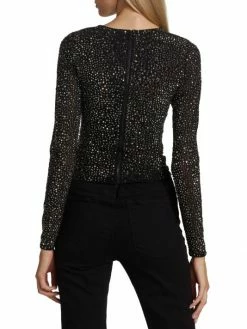 Alice + Olivia Delaina Embellished Top -Alice + Olivia Sales unnamed file 824