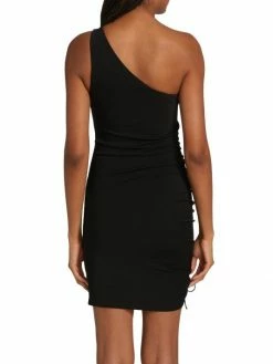 Alice + Olivia Binnie Ruched One-Shoulder Minidress -Alice + Olivia Sales unnamed file 868