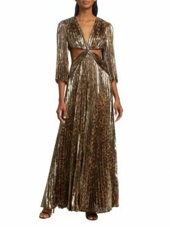 Alice + Olivia Bahama Cut-Out Maxi Dress -Alice + Olivia Sales unnamed file 910