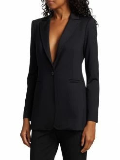 Alice + Olivia Breann Long Fitted Blazer -Alice + Olivia Sales unnamed file 943