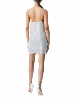 Alice + Olivia Harmony Chainmail Slip Dress -Alice + Olivia Sales unnamed file 986