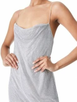 Alice + Olivia Harmony Chainmail Slip Dress -Alice + Olivia Sales unnamed file 987
