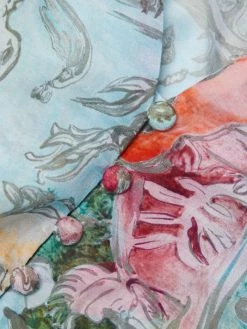 Alice + Olivia Julius Printed Button-Front Blouse -Alice + Olivia Sales unnamed file 998